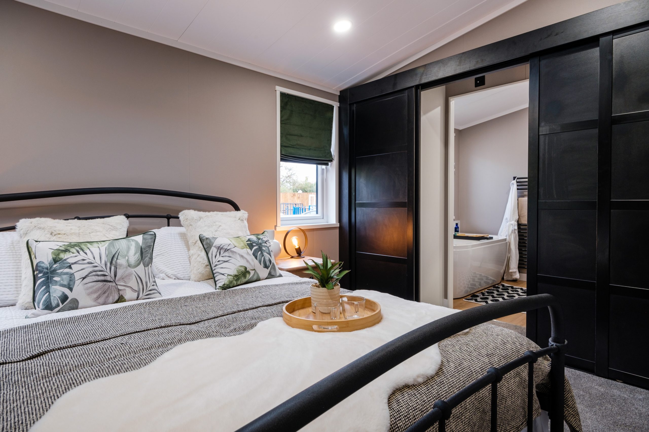 Image of Franklin Lodge 2023 main bedroom