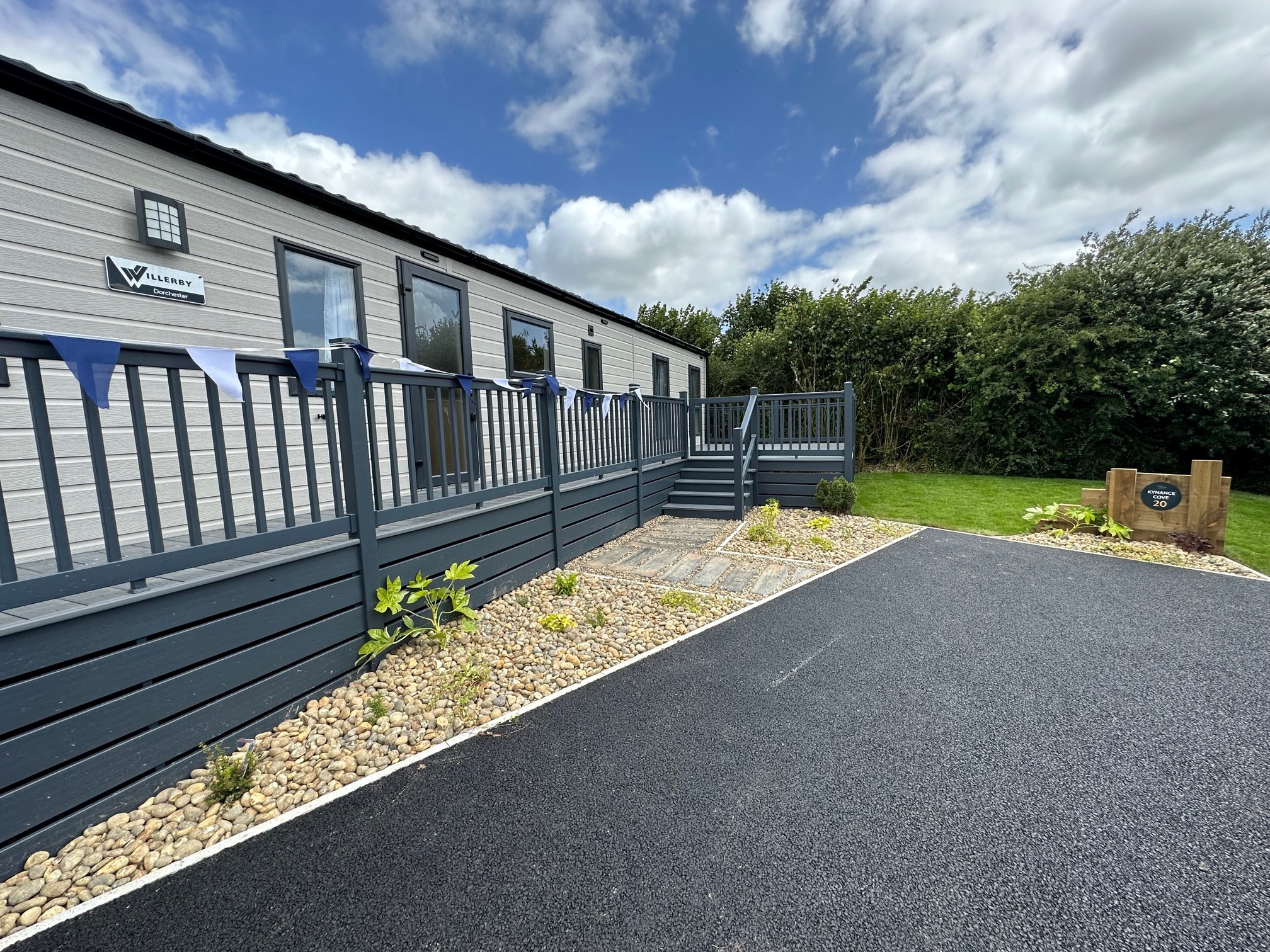 Holiday home for sale in Cornwall Willerby Dorchester Lodge Brand